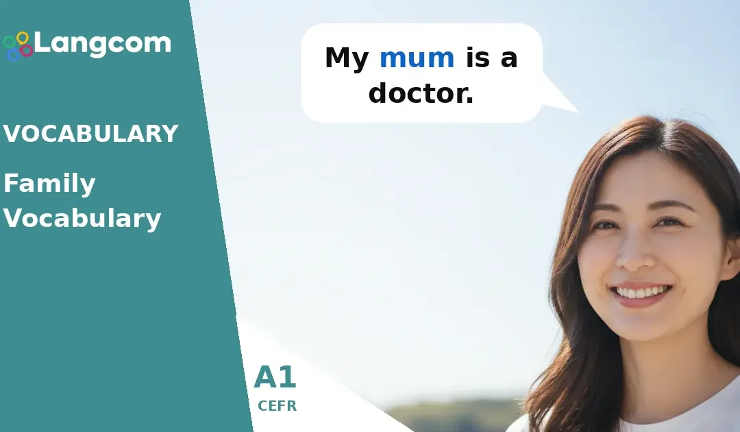 A1 English Family Vocabulary: Learn About Your Loved Ones