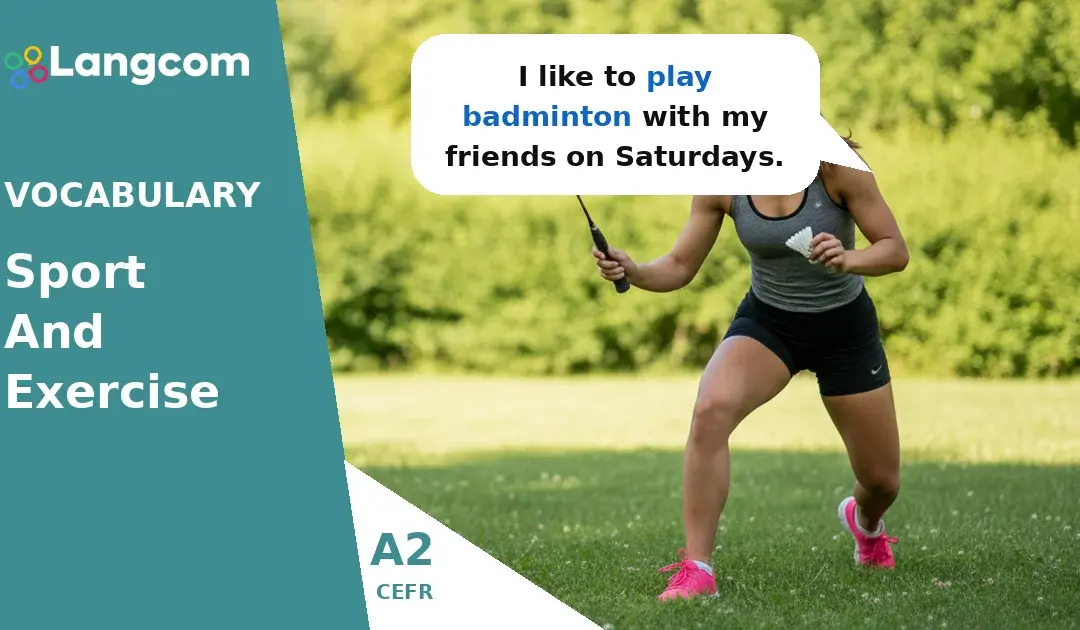 A2 English Vocabulary: Talking About Sports and Exercise (Play, Do, Go)