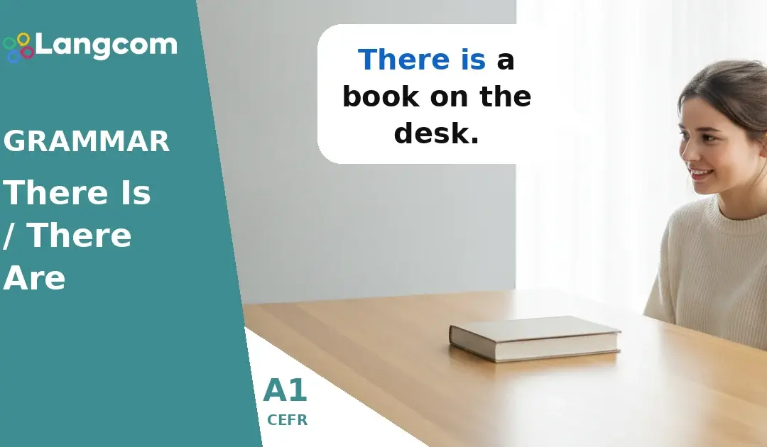 How to Use There is / There are in English (A1 Grammar)